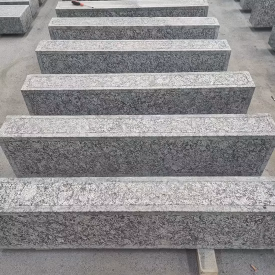 Pavimentos naturales G602 G603 G655 G633 Baldosas de granito gris/losas/adoquines/bordillo/Quoins/Cills/Coping/Cube/Adoquines Precio de piedra de construcción