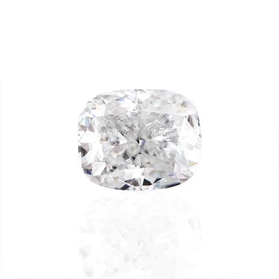 Cojín de piedra suelta de diamante moissanita de 2CT, corte de hielo triturado, alta calidad, personalizado de Provenza