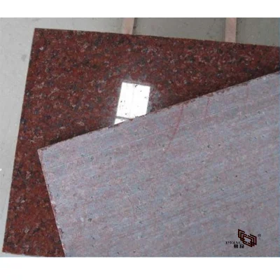 Azulejos de pulido de piedra de granito rosa/gris/Whtie/Negro/marrón/rojo para pisos de pared con cocina/baño/proyecto/hotel/edificio